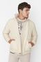 Taş Regular Fit Wind and Water Resistant Winter Inflatable Coat Tmnaw22Mo0131 - 4