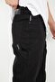 Men's Black Straight Leg Elastic Lycra Free Boyfriend Jeans - 4