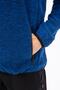 Men's Blue Zippered Fleece - 4