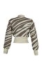 Vizon Zebra Desenli Crop Triko Kazak TWOAW21KZ0010 - 6