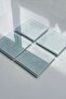 Glass Coaster |   Set of 4 Classic Marble Look |   10cm X 10cm - 3