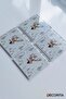Glass Coaster| Set of 4 Cervus Deer| 10cm X 10cm - 4