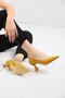 Women's Bena Yellow Patent Leather Champagne Heel Stiletto