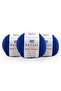 Baby Cotton Xl 50 gr 3 Pack Amigurimi Punch Hand Knitting Yarn Taka Yarn 3421