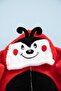 Unisex Children's Red Ladybug Jumpsuit Plush 5134 - 2