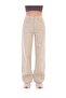 Ngbutika Beige Wide Leg Palazzo High Waist Trousers