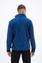 Men's Blue Zippered Fleece - 3