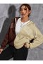 Machete Los Angels Printed Double Color Oversize Jacket Cardigan - 3
