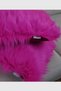 Plush Throw Pillow Cover Imported Premium Fabric - Fuchsia - 4