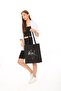 Relax Black Cloth Bag Printed - 8