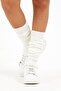 Women's Thick Cotton Winter Leggings&Aerobics Boots Socks White - 5