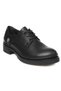 D22ka-105-z Casual Daily Leather Black Women's Shoes