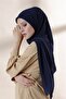 وشاح شيفون - أزرق داكن
