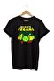 Food Series Vegans' Night Printed 100% Cotton Plus Size T-Shirt