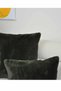 Plush Rabbit Rabbit Throw Pillow Cover Square - Khaki - 6