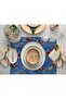 Blue Superman Fabric American Service Set of 4 (warner Bros Licensed Product, Linen Fabric) - 2