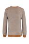 Camel Regular Bisiklet Yaka Jakarlı Kazak TMNAW22KZ0658 - 10