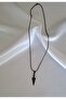 Black Metal Necklace Spear Necklace - 2
