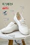 Orthopedic Daily Soft Women's Leather String Classic Shoes - 6