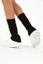 Women's Thick Cotton Winter Leggings&Aerobics Boots Socks Black - 4