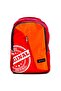 Sn-2015 School Backpack with Laptop Compartment 3 Compartments Red