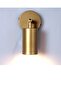 Mylights Matte Gold Led Spot Sconce Daylight Bulb Included - 2