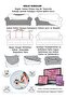 3-Seater Sofa Couch Cover with Wrapped Skirt 1 Piece White Color Standard Elastic Sofa Bed Cover - 3