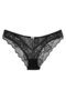 8-Piece Tulle Front Full Lace Slip Women's Panties - 5