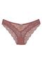 8-Piece Tulle Front Full Lace Slip Women's Panties - 7