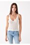 V Neck Sleeveless Knitwear Fitted / Fitted Cut 1710080-81964 - 3
