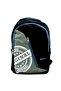 Sn-2015 School Backpack with Laptop Compartment 3 Compartments Gray
