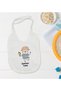Kids Summer Time Designed Baby Food Bib - Model 1