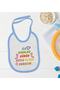 Kids First Father's Day Designed Blue Baby Food Bib