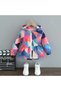 Butterfly Printed Waterproof Raincoat for Our Girls 2-12 Years