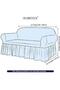 Dark Brown 2-Seater Sofa and Sofa Set - 2