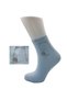 Women's Multicolored Rhinestone Patterned Half-Toe Cotton Socks 6 Pack - 3