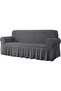 Wrinkled Seat, Sofa Sofa Bed Cover Seat Cover 3-Piece - 2