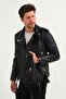 Quality Leather Cross Shoulder And Chest Bag With Strap Black - 5