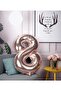 100 cm Rose Gold Large Foil 8 Years Number Balloon 40Inc - 2