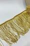 Golden Beaded Fringe Tassel 15 cm – Special Design, Accessory, Quality Production, Eye-Catching Style