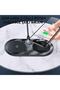 Simple 2 in 1 Wireless Charger Transparent Black - 2
