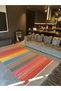 Cotton 546 Vibrant Multi-Colored Woven Base Rug - 7