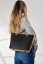 Chain Detailed Women's Shoulder Bag 4035-gd - 2