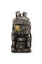 Camouflage Bellows Mountaineer Backpack 65 Liter Capacity Camping Bag