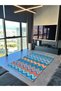 Cotton Zigzag Patterned Multicolored Rug 542 - 4