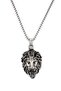Relief Lion Head Stainless Steel Men Necklace Chain Q0554 - 5