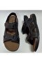 Anatomical Soft Sole Brand Black Men's Sandals Slippers - 5