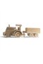 Toy Tractor - Wooden Handmade