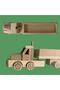Toy Truck - Wooden Handmade - 6