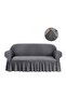 Wrinkled Seat, Sofa Sofa Bed Cover Seat Cover 3-Piece